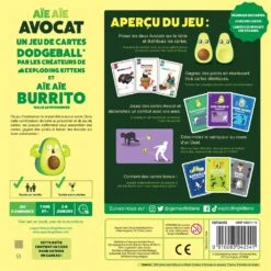 EXPLODING KITTENS Aïe Aïe Avocat 5 EXPLODING KITTENS Aïe Aïe Avocat -Jeu De Cartes Boutique ekitta01fr dos 20230118