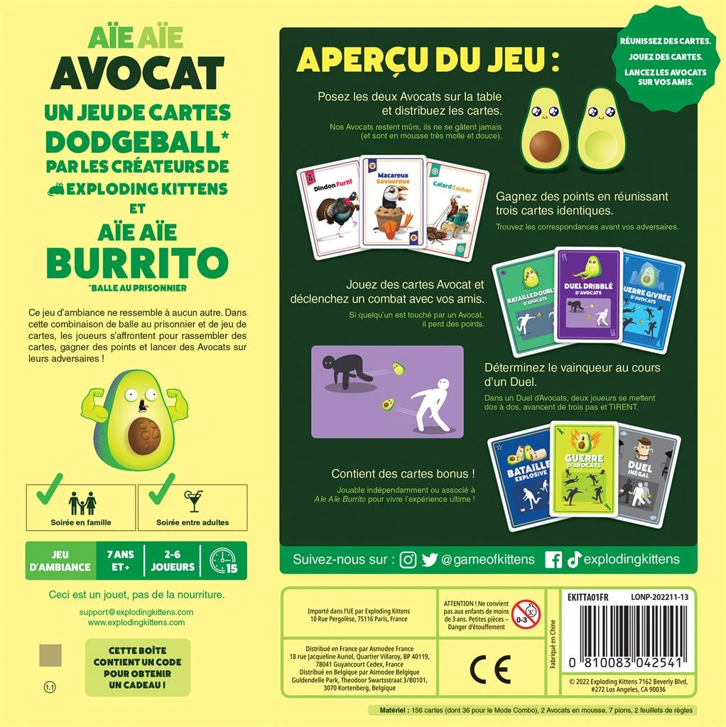 EXPLODING KITTENS Aïe Aïe Avocat 3 EXPLODING KITTENS Aïe Aïe Avocat – Image 3