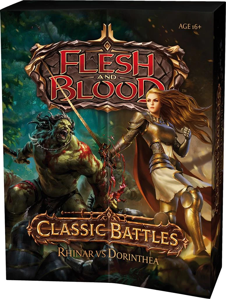 Flesh & Blood : Classic Battles - Rhinar Vs Dorinthea Box (VO) 1 Flesh & Blood : Classic Battles - Rhinar Vs Dorinthea Box (VO)
