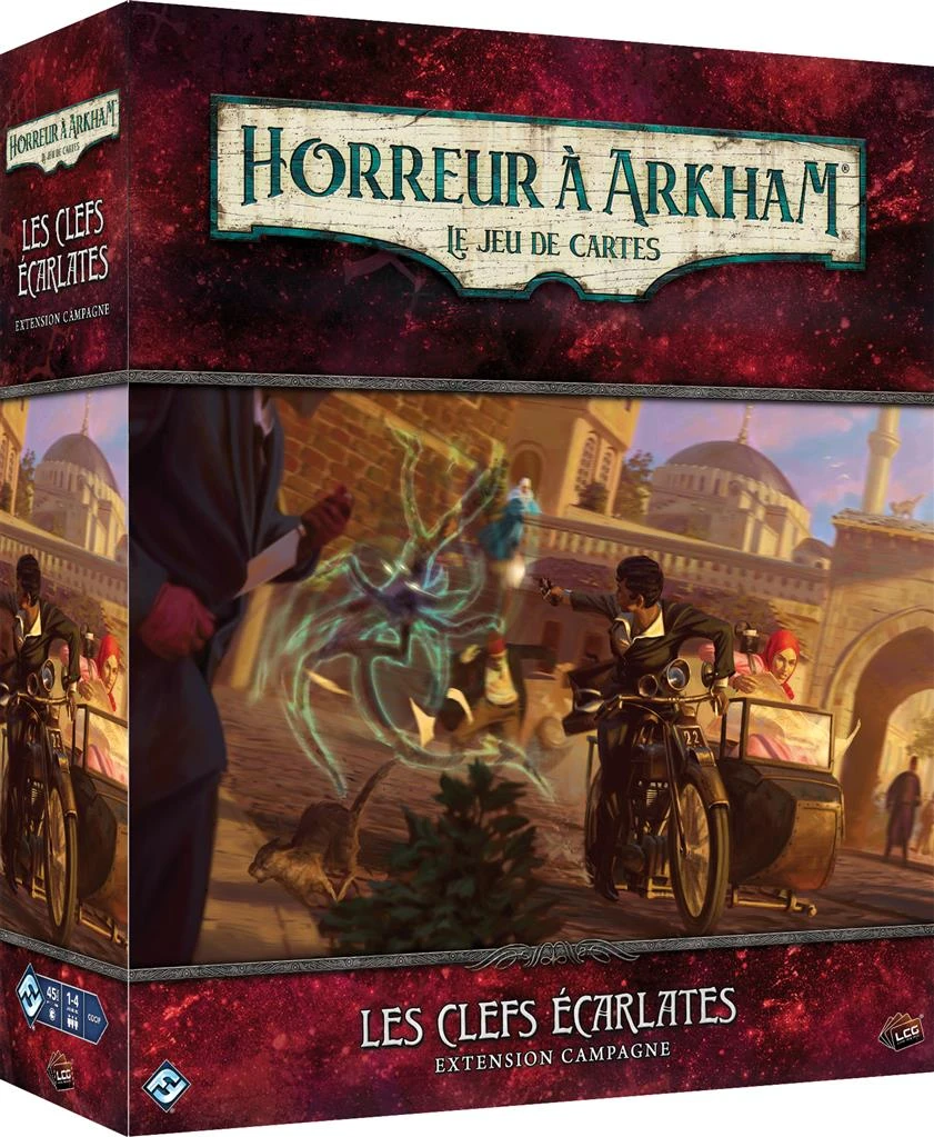 Fantasy Flight Games Arkham JCE : Les Clefs Écarlates (Campagne) 1 Fantasy Flight Games Arkham JCE : Les Clefs Écarlates (Campagne)