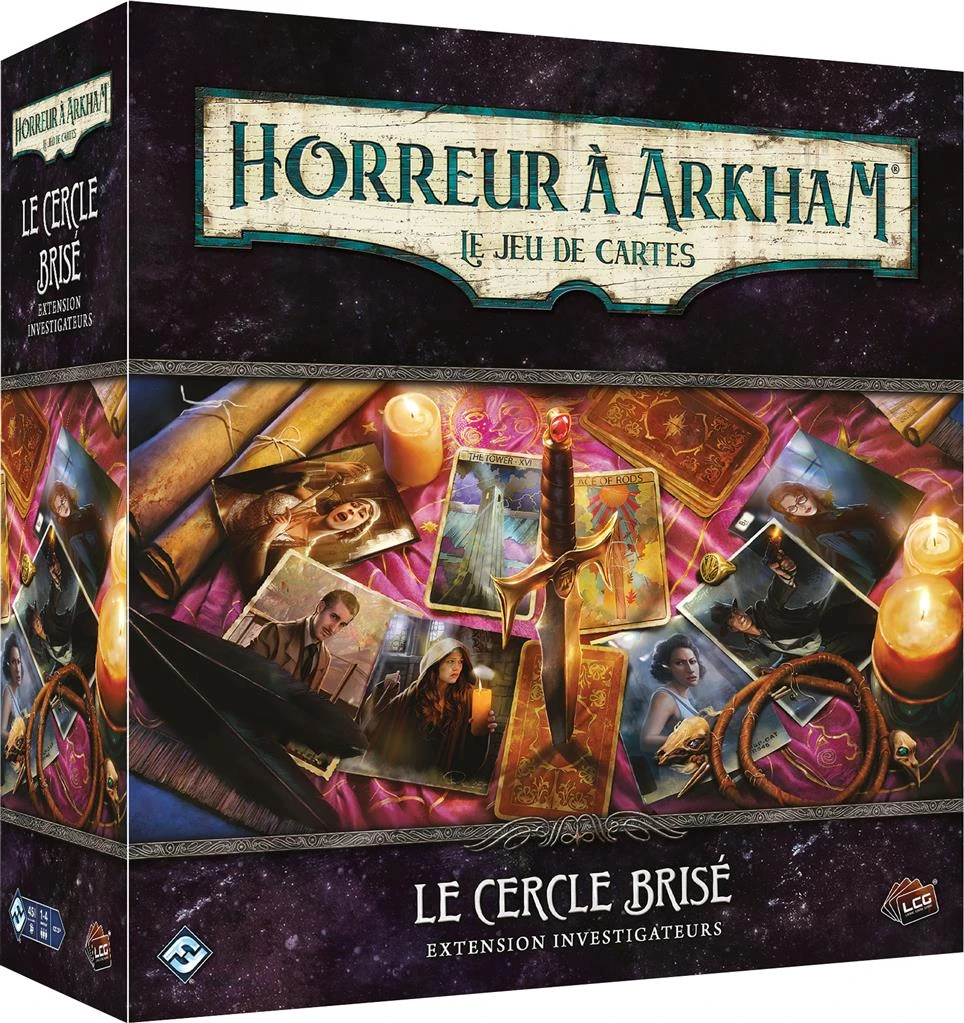 Fantasy Flight Games Arkham JCE : Le Cercle Brisé (Investigateurs) 1 Fantasy Flight Games Arkham JCE : Le Cercle Brisé (Investigateurs)