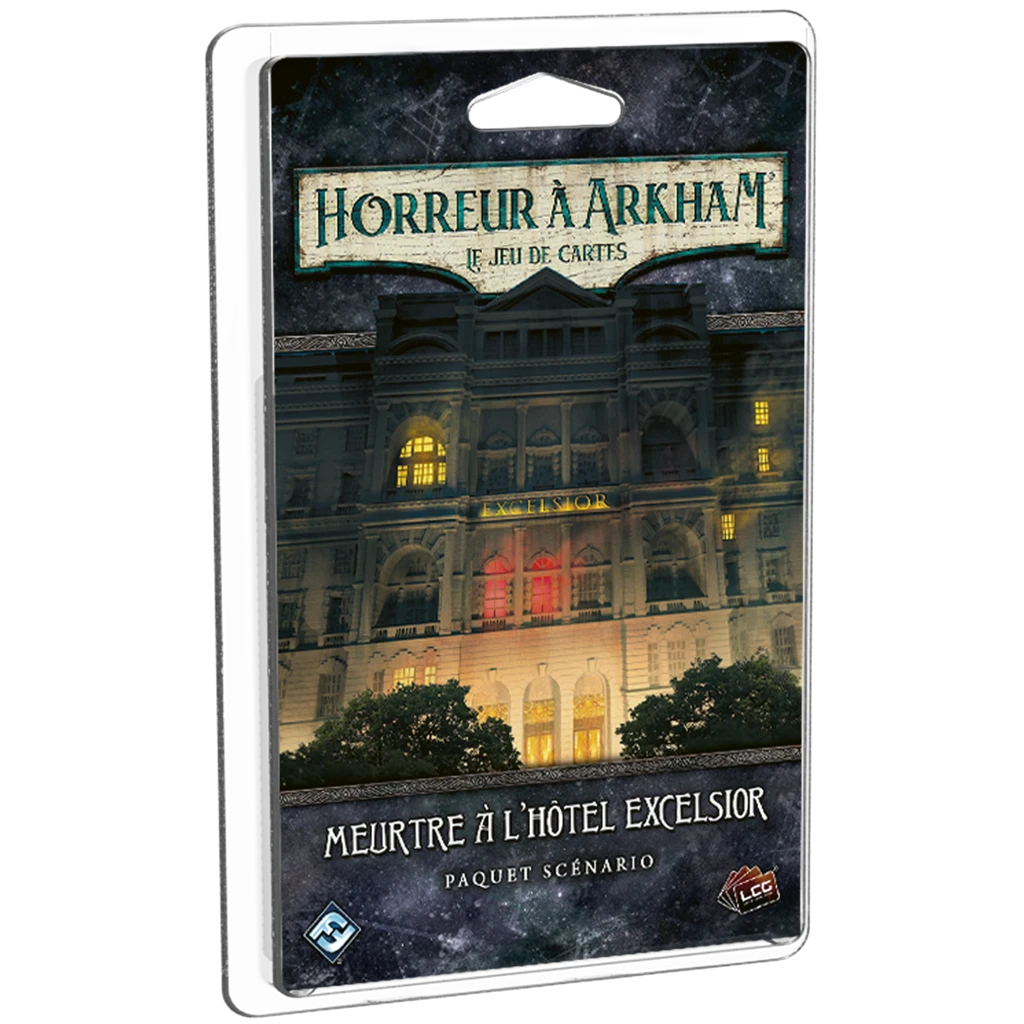 Fantasy Flight Games Arkham JCE : Meurtre à L’Hôtel Excelsior 1 Fantasy Flight Games Arkham JCE : Meurtre à L’Hôtel Excelsior