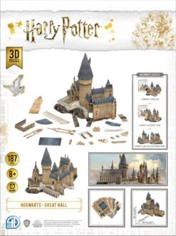 3D Model Kit H. Potter : La Grande Salle™ -Jeu De Cartes Boutique hpp51060 dos 20211004