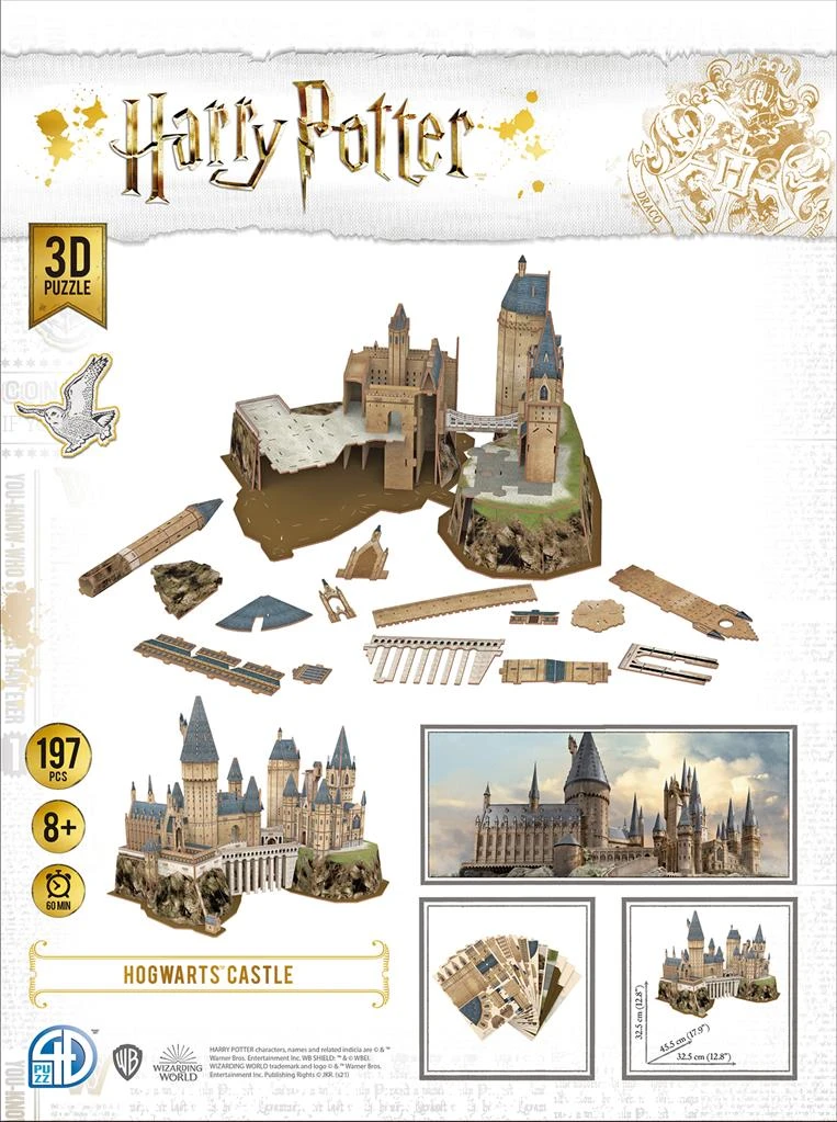 3D Model Kit H. Potter : Le Château De Poudlard™ 2 3D Model Kit H. Potter : Le Château De Poudlard™ – Image 2