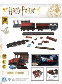 3D Model Kit H. Potter : Le Poudlard Express™ -Jeu De Cartes Boutique hpp51064 dos 20211004