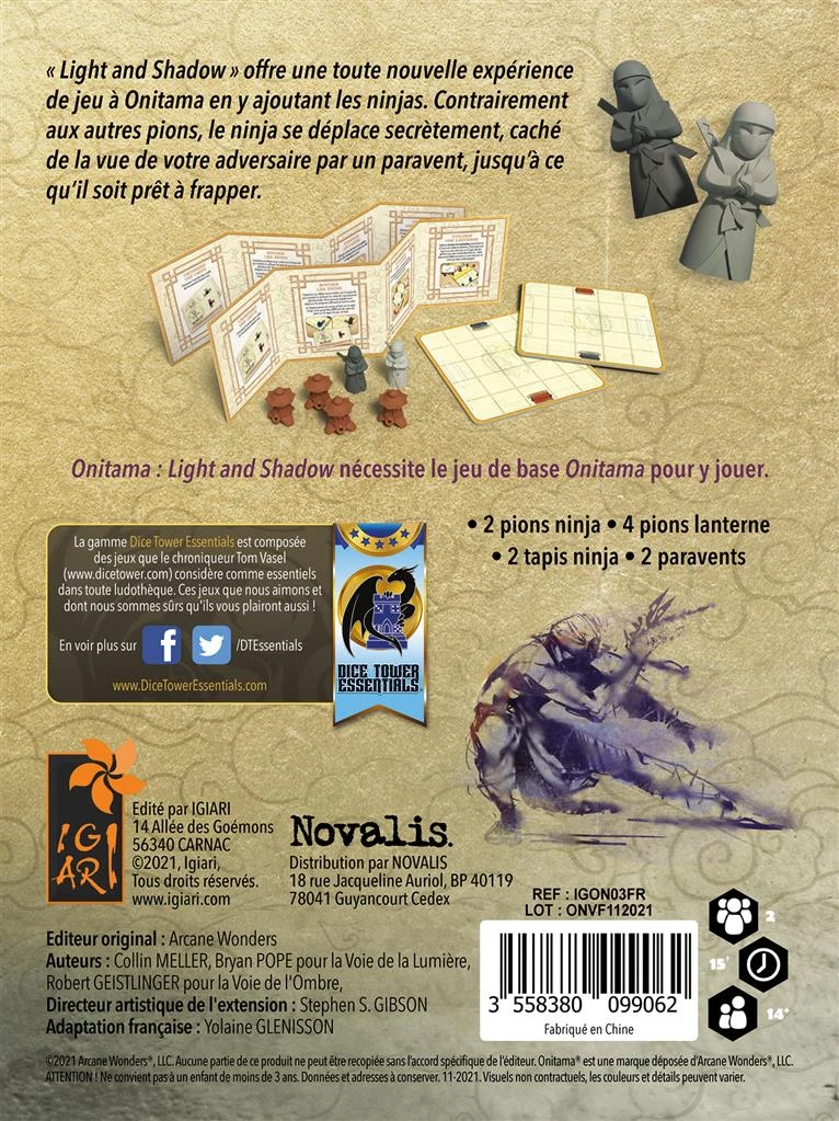 Onitama : Light And Shadow (Ext) 2 Onitama : Light And Shadow (Ext) – Image 2