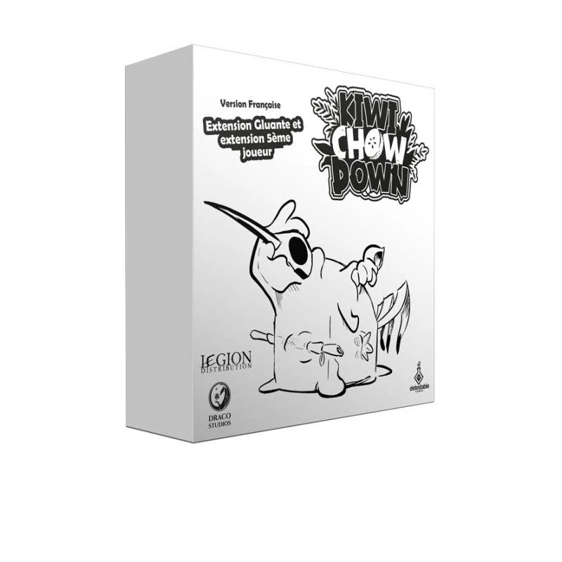KIWI CHOW DOWN - Extension Gluante Et 5ème Joueur 1 KIWI CHOW DOWN - Extension Gluante Et 5ème Joueur