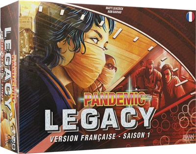 Z-Man Games Pandemic Legacy : Saison 1 Rouge (FRAIS DE PORT INCLUS) 1 Z-Man Games Pandemic Legacy : Saison 1 Rouge (FRAIS DE PORT INCLUS)
