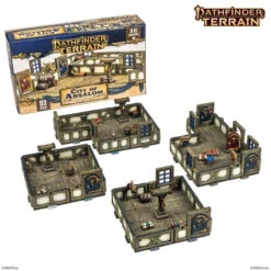 Dungeon & Lasers - Décors - Pathfinder Terrain : CITY OF ABSALOM -Jeu De Cartes Boutique pathfinder terrain city of absalom2
