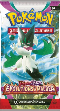 POKEMON Pokémon EV02 : Évolutions à Paldea Boosters X36 Display (Frais De Port Gratuit) -Jeu De Cartes Boutique poev0202 face2 20230324