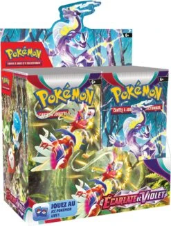 Nouvelles versions 5 POKEMON Pokémon EV01 Ecarlate Et Violet : Display De 36 Boosters En Francais (FRAIS DE PORT GRATUIT)