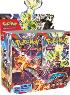 POKEMON Pokémon Flammes Obsidiennes EV03 : Display De Booster