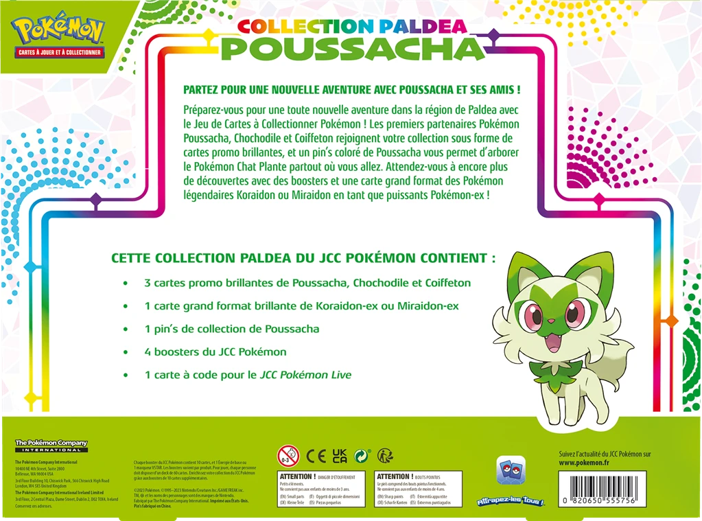 POKEMON Pokémon : Coffret V Preview 1 Pins Paleda POUSSACHA 2 POKEMON Pokémon : Coffret V Preview 1 Pins Paleda POUSSACHA – Image 2