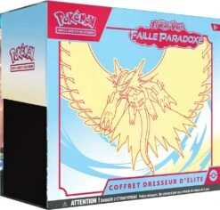 POKEMON Pokémon EV04 :ETB – Coffret Dresseur D’Elite Pokémon EV04 Faille Paradoxe – Rugit-Lune
