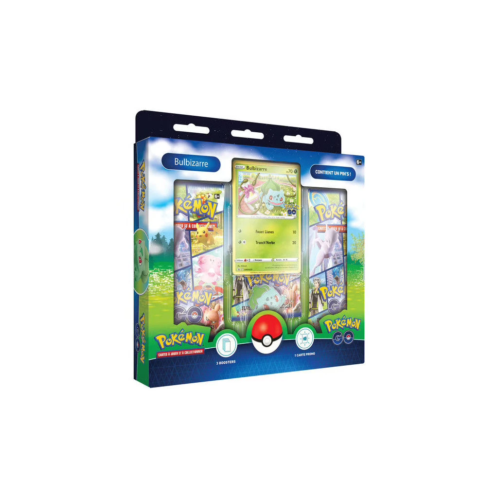 POKEMON Pokémon GO01 : Coffret Pin Octobre 2022 Bulbizarre 1 POKEMON Pokémon GO01 : Coffret Pin Octobre 2022 Bulbizarre