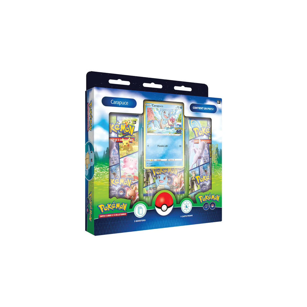 POKEMON Pokémon GO01 : Coffret Pin Octobre 2022 Carapuce 1 POKEMON Pokémon GO01 : Coffret Pin Octobre 2022 Carapuce
