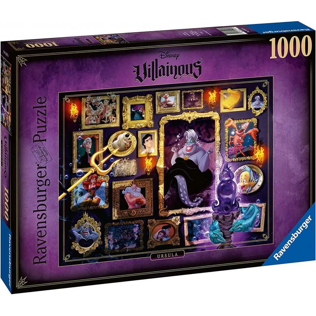 PUZZLE Villainous - Ursula 1000 Pièces 1 PUZZLE Villainous - Ursula 1000 Pièces
