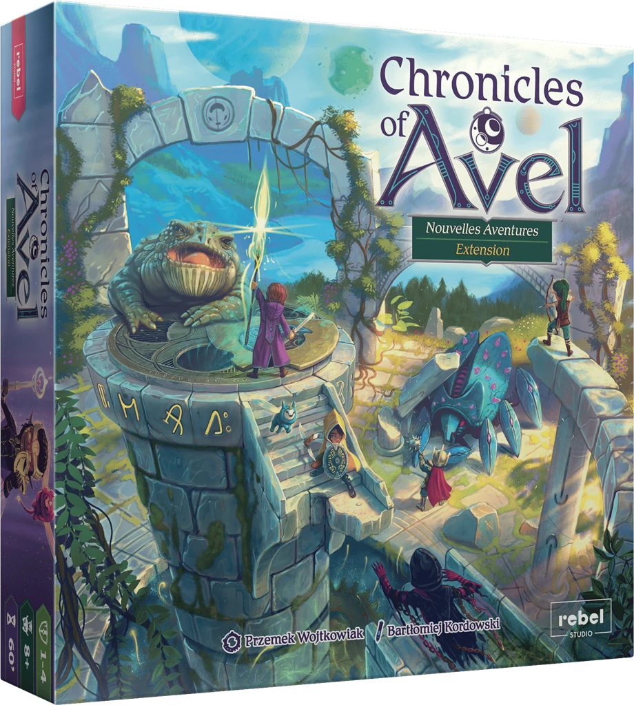 Rebel Chronicles Of Avel + Extension Nouvelles Aventures + Meeple Stickers (FRAIS DE PORT GRATUITS)) 2 Rebel Chronicles Of Avel + Extension Nouvelles Aventures + Meeple Stickers (FRAIS DE PORT GRATUITS)) – Image 2