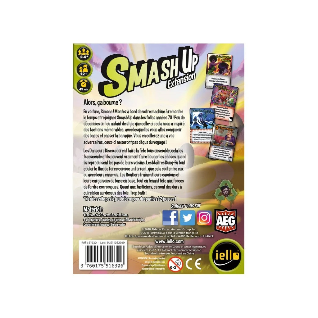 Iello Smash Up : Ces-Années-Là (Ext 10) 2 Iello Smash Up : Ces-Années-Là (Ext 10) – Image 2