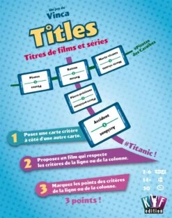 Titles 5 Titles -Jeu De Cartes Boutique titles3